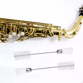 2 шт. Щетки для чистки швейной машины Аксессуары Двусторонний практичный компактный саксофон