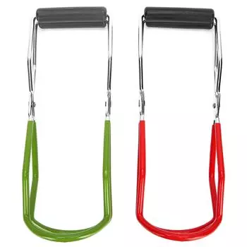 2 шт. Щипцы для консервных банок из нержавеющей стали с широким горлом и ручкой для бутылочек для кормления