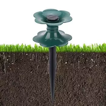 2 шт. шип для шланга, износостойкий, экономичный, стабильный, зеленый направляющий кол для защиты растений для сада зелёный