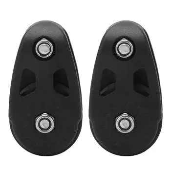 2 шт. шкив для каяка, прочный нейлон, устойчивый к ультрафиолетовому излучению, морской шкив для судна, яхты