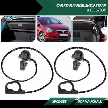 2 шт., шнур для багажника, полки, веревка, ремень, веревка для Vauxhall Opel CORSA DE 2007-2022 5 дверей 13367836, салон автомобиля