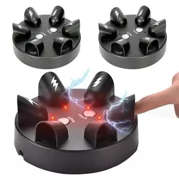 2 шт. шоковая рулетка игра для вечеринки электрический детектор лжи на палец шоковая рулетка игра полиграф игрушка для вечеринки забавная декомпрессионная игра захватывающая игра для вечеринки 2pcs