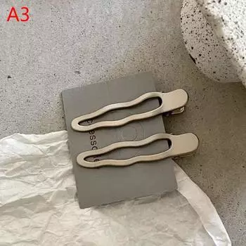 2 шт. шпильки для волос для девочек, серебряные металлические заколки-уточки, женские заколки для волос, боковые челки, женские заколки, аксессуары для волос