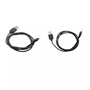 2 шт. штекер 2,5x0,7 мм, разъем для подключения источника питания постоянного тока, удлинительный кабель, черный