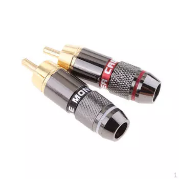 2 шт. штекерный разъем аудио-видео кабеля Aux адаптеры