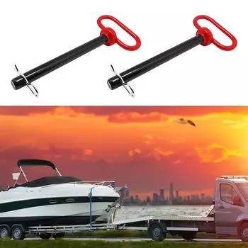 2 шт. штифта и зажимы для сцепного устройства трактора, запасная часть для ремонта прицепа