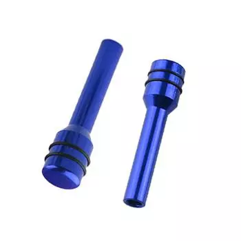 2 шт., штифты для дверного замка автомобиля, внутренняя кнопка подъема для Mercedes синий