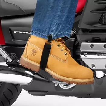 2 шт., штрипки для мотоциклов, штаны, зажимы для ног, эластичные регулируемые ремни, эластичные ремни для ботинок, зажим для брюк, концы брюк, зажим для езды на автомобиле чёрный