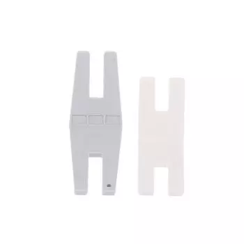 2 шт. швейная пластина для инструментов, пуговица, прижимная лапка, горб, перемычка для толстых джинсов и подолов, швейные машины, аксессуары, детали onesize