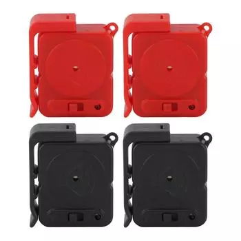 2 шт., сигнализация с дверной ручкой, противоугонная, вибрационная, портативная, дверная, оконная, для путешествий, автомобиля, Hote Red