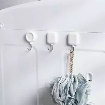 2 шт. сильный магнитный крючок без ударов, магнитный крючок для холодильника, нелипкий крючок, магнитный крючок Round