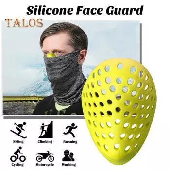 2 шт. силиконовая 3D-маска для лица для мужчин, женщин, взрослых, внутренняя опорная скоба с дышащими отверстиями, аксессуары для реквизита для косплея и вечеринок чёрный