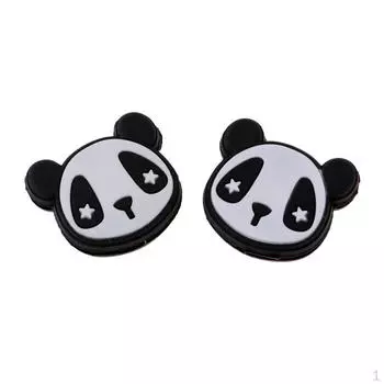 2 шт. силиконовая теннисная ракетка с амортизатором вибрации- White Rabbit