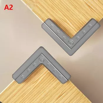 2 шт. силиконовая защитная кромка для мебели, угловые защитные элементы, алюминиевые углы, окна, защита головы от ударов, защита от столкновений детей