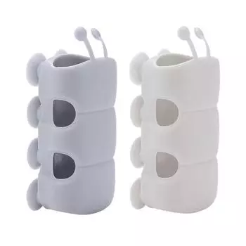 2 шт. Силиконовые держатели для душевой лейки, Перемещаемый держатель для душевой лейки на присоске