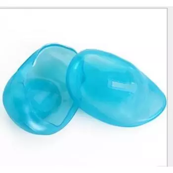 2 шт. силиконовые наушники для окрашивания волос, водонепроницаемые наушники для душа, защитные наушники, аксессуары для салонного укладки