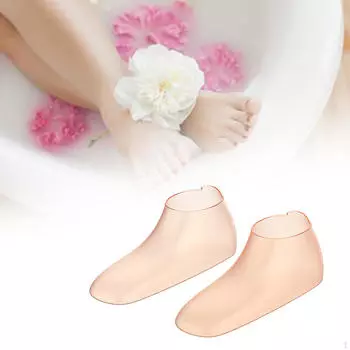 2 шт. силиконовых носков для женщин, увлажняющие ноги Skin