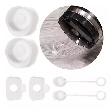 2 шт. силиконовых пробок для защиты от проливания, совместимых с чашкой Stanley Cup 1.0/2.0 40 унций/30 унций, стакан для воды, аксессуары для защиты от протечек onesize