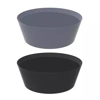 2 шт. силиконовых вкладышей для мультиварок, мультиварок, 7-8 кварт, разделитель для мультиварок чёрный