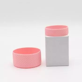 2 шт. силиконовый чехол для бутылки с водой для Owala 24 32 40 унций, противоскользящий защитный рукав, нижний бампер, протектор для Freesip чёрный