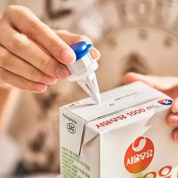 2 шт. Силиконовый носик для бутылок с молоком, разделитель бутылок для напитков, крышки для смены напитков - сохраняют напитки прохладными и свежими