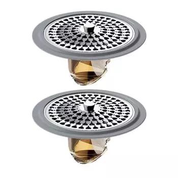 2 шт. Силиконовый обратный клапан для слива, предотвращающий обратный поток и запах, стопор для слива, термостойкий слив для кухонных и ванных раковин