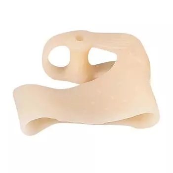 2 шт. силиконовый разделитель большого пальца ноги корректор вальгусной костной ткани стопы регулятор большого пальца