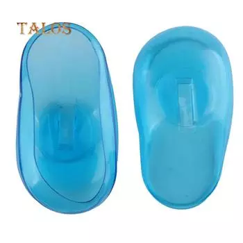 2 шт. силиконовый щиток для окрашивания волос защитный чехол для ушей парикмахерский аксессуар инструмент уход за здоровьем