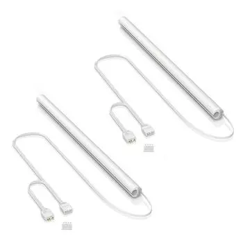 2 шт. силиконовый шланг Aura Sync 5 В 3-контактный ARGB рукав трубки радиатора водяного охлаждения мягкая трубка ARGB жилет Декор для компьютера 34.5CM