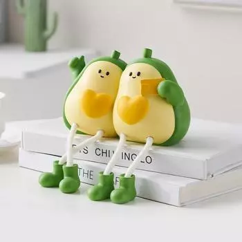 2 шт. Симпатичные смоляные подвесные кукольные украшения для ног, креативные предметы интерьера для дома, милые подарки для гостиной, спальни, офиса