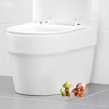 2 шт. симпатичных колпачков для болтов унитаза, крышки для унитаза, простая установка, забавный декор для ванной комнаты Red Green