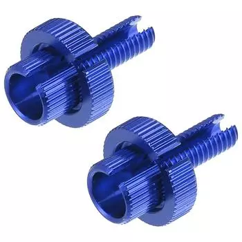 2 шт. Синий 8 мм мотоциклетный рычаг тормоза сцепления регулировочный винт болт M8x1.25 трос сцепления регулировочный винт CHINA