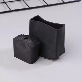 2 шт. складные чехлы для ножек лестницы чехлы для ножек лестницы нескользящие ножки лестницы противоскользящие защитные чехлы для ступеней лестницы 2.5*6.3cm