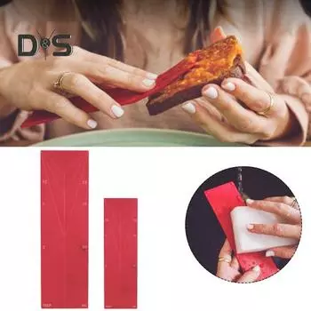 2 шт. складные мерные ложки Polygons 3-в-1 инновационная плоская мерная ложка для кофе кухонный гаджет посуда для жидких ингредиентов чёрный