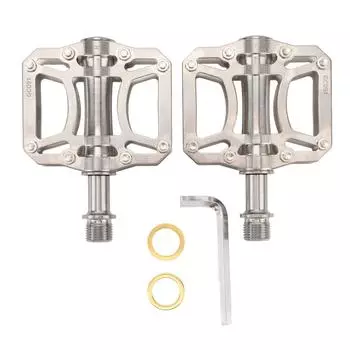 2шт складные педали из титанового сплава с 3 герметичными подшипниками для замены педалей для горной дороги