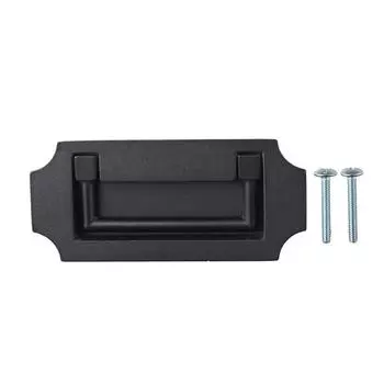 2 шт., скрытая ручка ящика из цинкового сплава, 3,9*1,8 дюйма, тянущее кольцо, практичная ручка ящика для двери шкафа