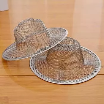 2 шт., сливной фильтр для ванной комнаты из нержавеющей стали, ловушки для волос для душа, сетка для скрининга 5CM