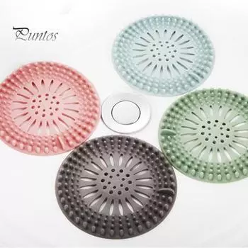 2 шт. сливные подушечки для пола в ванной комнате, противозасоряющиеся сливные приспособления для уловителя волос, ванна, душ, пробка для волос на полу, кухонная раковина, напольная раковина, фильтр для волос, бытовой 2pcs циан