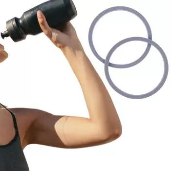 2 шт. сменная заглушка, герметичная крышка, прокладка для горловины, прокладка для верхней крышки бутылки с водой для Owala FreeSip 20-40 унций, аксессуары белый