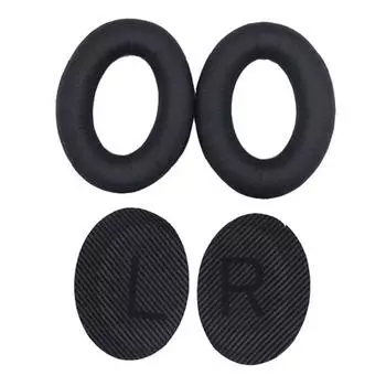 2 шт. Сменные амбушюры для Bo-se Quiet Comfort QC 2 15 25 35 амбушюры Sound Link/Sound True Round-Ear A