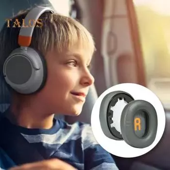 2 шт. сменные амбушюры для наушников, дышащие, износостойкие амбушюры для гарнитуры для JBL JR460NC/JR460NC темно-серого