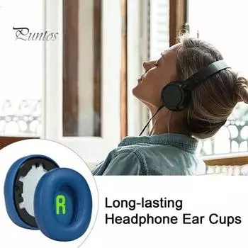 2 шт. сменные амбушюры для наушников, дышащие, износостойкие амбушюры для гарнитуры для JBL JR460NC/JR460NC темно-серого