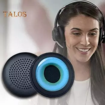 2 шт. сменные амбушюры для наушников, износостойкие, дышащие, легко устанавливаемые амбушюры для UC B825 чёрный