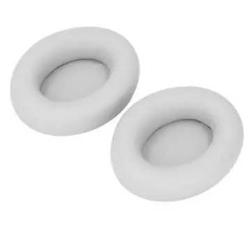 2 шт. сменные амбушюры из пены с эффектом памяти высокой плотности, мягкие протеиновые кожаные профессиональные наушники-вкладыши серый