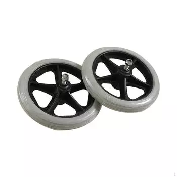 2 шт. сменные колеса для инвалидной коляски ходунки для ходунков 6inch