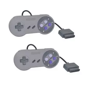 2 шт. Сменные контроллеры подходят для системы консоли Super Nintendo SNES SNS-005
