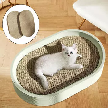 2 шт. сменные насадки для кошачьих когтеточек картонные дома многоцелевые аксессуары для гостиной для котят Medium