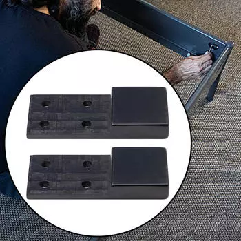 2 шт. сменные ножки каркаса кровати, сверхпрочная прочная опорная ножка для центральной планки для 2.71inch