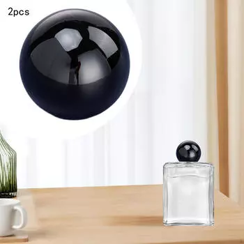2 шт. сменных колпачка для духов диаметром 15 мм. Круглая элегантная простая в использовании крышка для бутылки Wood Coffee