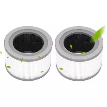 2 шт. Сменный фильтр True HEPA, совместимый с Breville Easy Air LAP150, очистителем воздуха Easy Air Connect